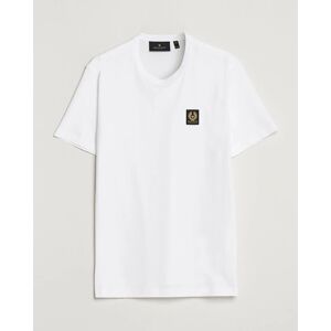 Belstaff Cotton Logo T-Shirt White men S Hvid