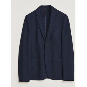 Harris Wharf London Cotton Frisè Blazer Blue/Black men 48 Blå