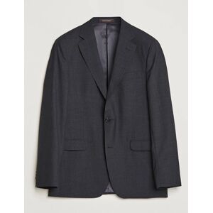 Oscar Jacobson Falk Wool Blazer Grey men 50 Grå