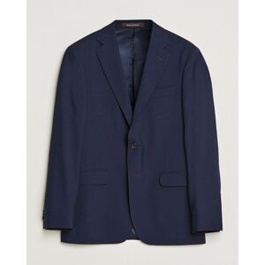 Oscar Jacobson Falk Wool Blazer Blue men 104 Blå