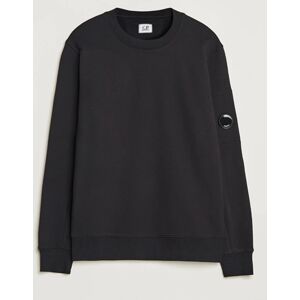 C.P. Company Diagonal Raised Fleece Lens Sweatshirt Black men M Sort