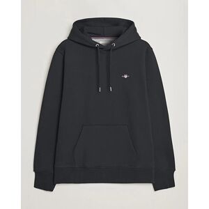 GANT Original Shield Logo Hoodie Black men L Sort