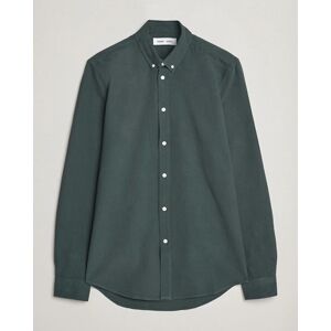 Samsøe Samsøe Liam Button Down Shirt  Darkest Spruce men M Grøn