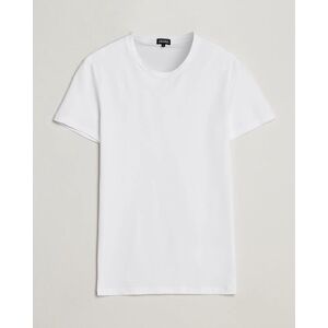 Zegna Stretch Cotton Round Neck T-Shirt White men XXL Hvid