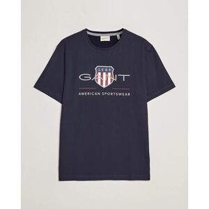 GANT Archive Shield Logo T-Shirt Evening Blue men M Blå