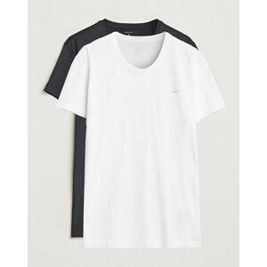 GANT 2-Pack Crew Neck T-Shirt Black/White men M Sort