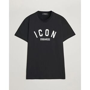 Dsquared2 Cool Fit Be Icon Crew Neck T-Shirt Black men XL Sort