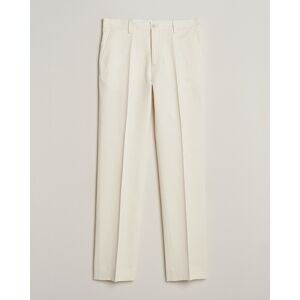Filippa K Straight Linen Trousers Bone White men 48 Hvid