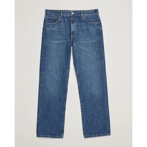 Jeanerica SM010 Straight Jeans Tom Mid Blue Wash men W34L32 Blå