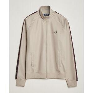 Fred Perry Taped Track Jacket Warm Grey men L Grå