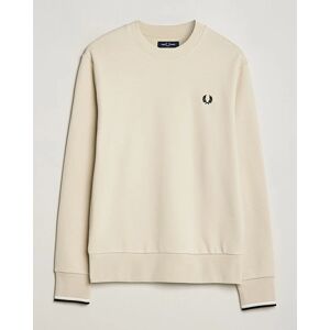 Fred Perry Crew Neck Sweatshirt Oatmeal men XL Beige