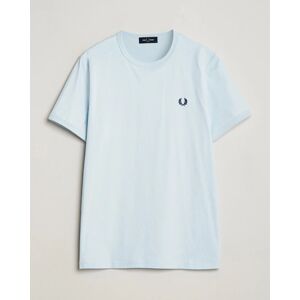 Fred Perry Ringer T-Shirt Light Ice men M Blå