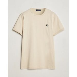 Fred Perry Ringer T-Shirt Oatmeal men L Beige