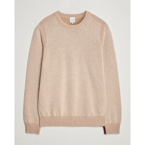 Paul Smith Lambswool Crew Neck Sweater Beige Melange men M Beige