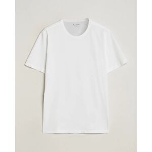 KnowledgeCotton Apparel Agnar Basic T-Shirt Bright White men L Hvid