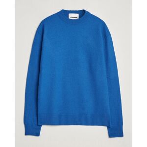 Jil Sander Lightweight Merino Wool Sweater Space Blue men 46 Blå