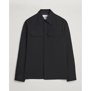 Jil Sander Double Pocket Overshirt Black men M Sort