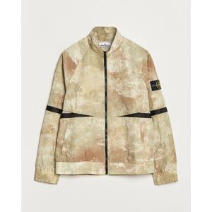 Stone Island Dissolving Grid Camo Short Jacket Natural Beige men XL Grøn