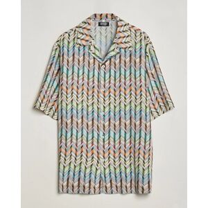 Missoni SPORT Short Sleeve Shirt White/Multi men M Flerfarvet