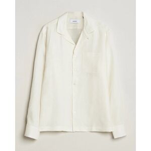 Lardini Klop Linen Shirt Off White men L Hvid