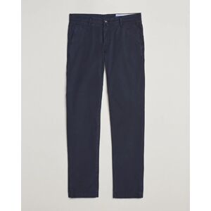 Jacob Cohën Bobby Cotton Gabardine Chinos Navy men W36L32 Blå