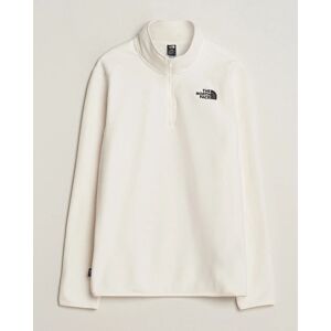 The North Face Glacier 1/4 Zip Fleece White Dune men M Hvid