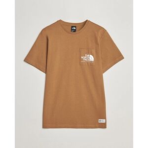 The North Face Berkeley Pocket T-Shirt Utility Brown men M Brun