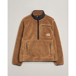 The North Face Heritage Fleece Half Zip Utility Brown men L Brun