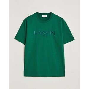 Lanvin Paris Classic Logo T-Shirt Bottle Green men M Grøn