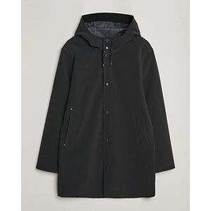 Stutterheim Stockholm Raincoat Suede Black men S Sort