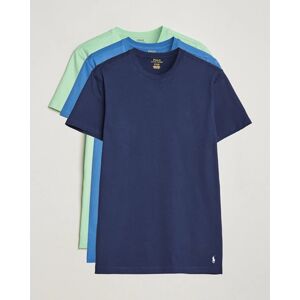 Polo Ralph Lauren 3-Pack Crew Neck T-Shirt Green/Blue/Navy men XL Grøn,Grøn,Blå