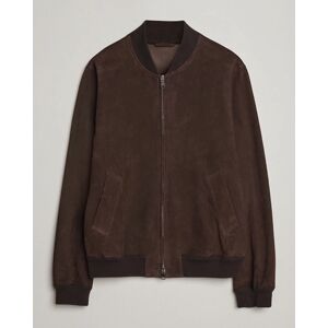 Valstar Zip Suede Jacket Dark Brown men 50 Brun