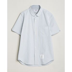 Thom Browne Short Sleeve Seersucker Shirt Light Blue men S Blå