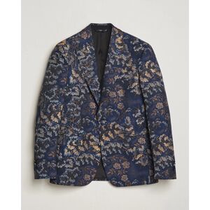 Etro Floral Jacquard Evening Jacket Navy men 50 Blå