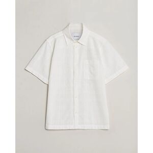 Les Deux Charlie Short Sleeve Shirt Light Ivory men L Hvid