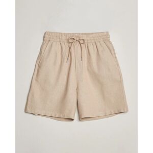 Les Deux Otto Linen Shorts Light Desert Sand men S Beige