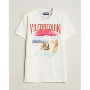 Vilebrequin Portisol Printed Crew Neck T-Shirt Off White men M Hvid