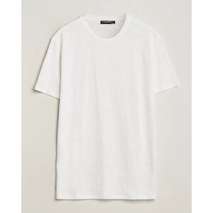 J.Lindeberg Coma Linen T-Shirt Cloud White men XL Hvid