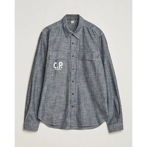 C.P. Company Long Sleeve Chambray Denim Shirt Black men M Grå