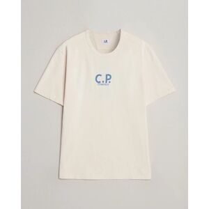 C.P. Company Short Sleeve Jersey Guscette Logo T-Shirt Natural men M Beige