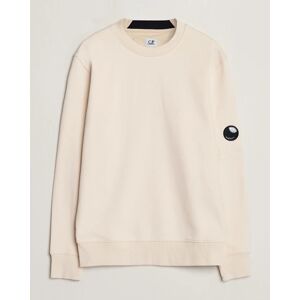 C.P. Company Diagonal Raised Fleece Lens Sweatshirt Ecru men M Beige