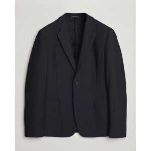 Giorgio Armani Single Breasted Mesh Blazer Black men 50 Sort