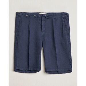 Briglia 1949 Easy Fit Linen Shorts Navy men 46 Blå