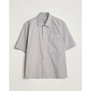 C.P. Company Short Sleeve Popline Shirt Grey men M Grå