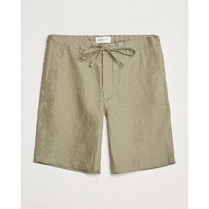 GANT Relaxed Linen Drawstring Shorts Dried Clay men L Grøn