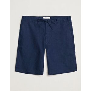 GANT Relaxed Linen Drawstring Shorts Marine men XXL Blå