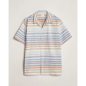 PS Paul Smith Striped Resort Short Sleeve Shirt Multi men L Flerfarvet