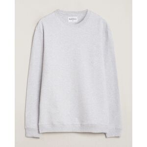 Bread & Boxers Loungewear Crew Neck Sweatshirt Light Grey Melange men S Grå