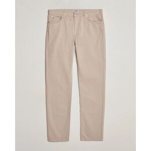 Morris James Structured 5-Pocket Trousers Khaki men W36L32 Beige