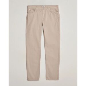 Morris James Structured 5-Pocket Trousers Khaki men W32L32 Beige